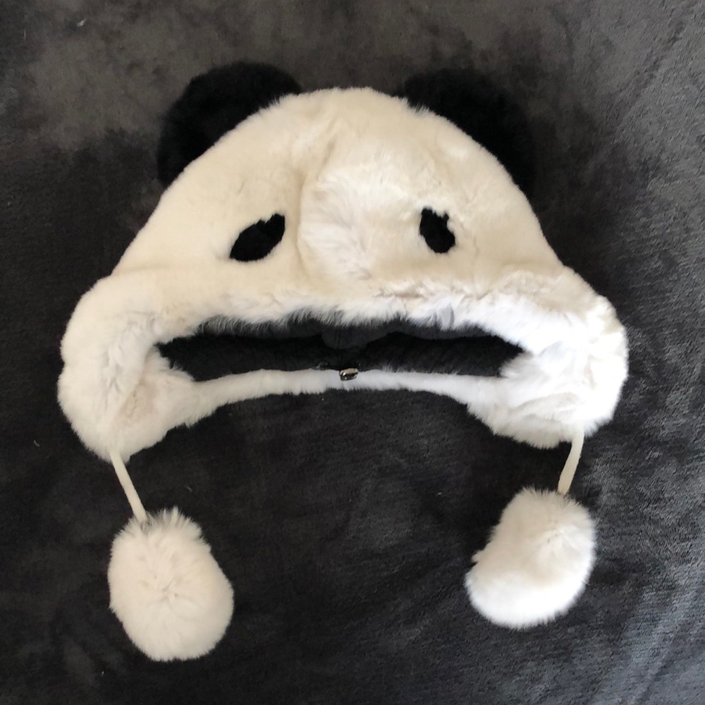 Cute Panda Bear Hat with Ears